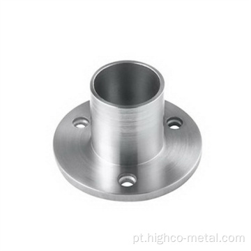 Flange de base balöstrata de aço inoxidável